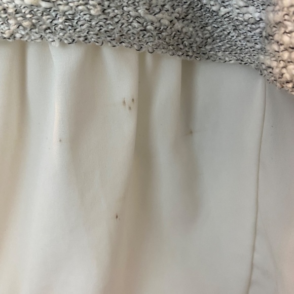 Anthropologie Postage Stamp Small sweater/blouse grey - Picture 5 of 6